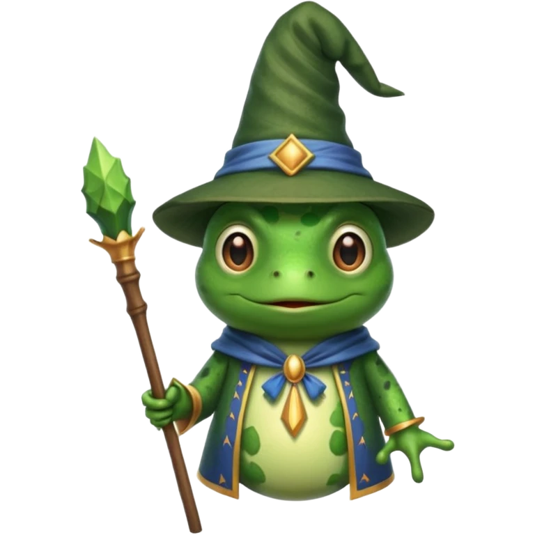 frog wizard emoji
