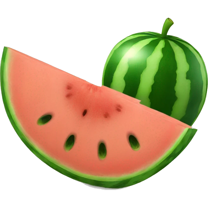 Watermelon strawberry  emoji