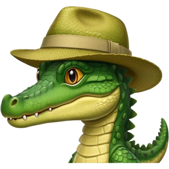 explorer crocodile emoji