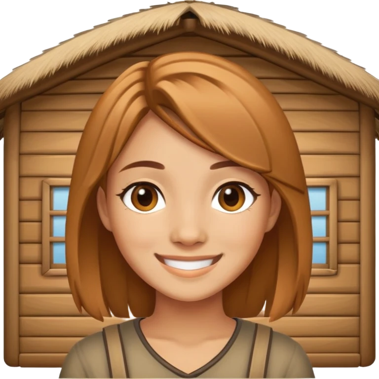 Monika with Hut emoji