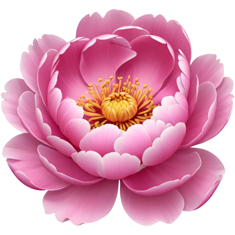 Peony emoji