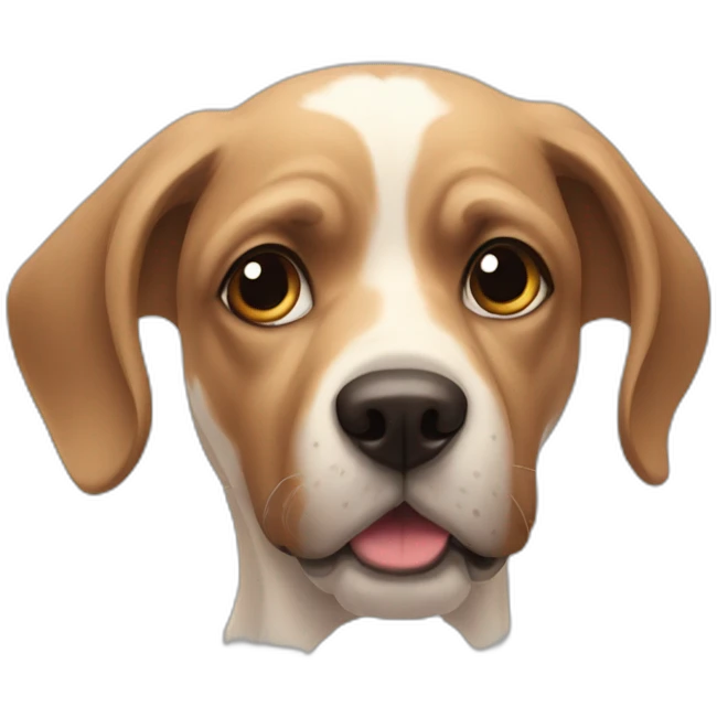 chien coeur emoji