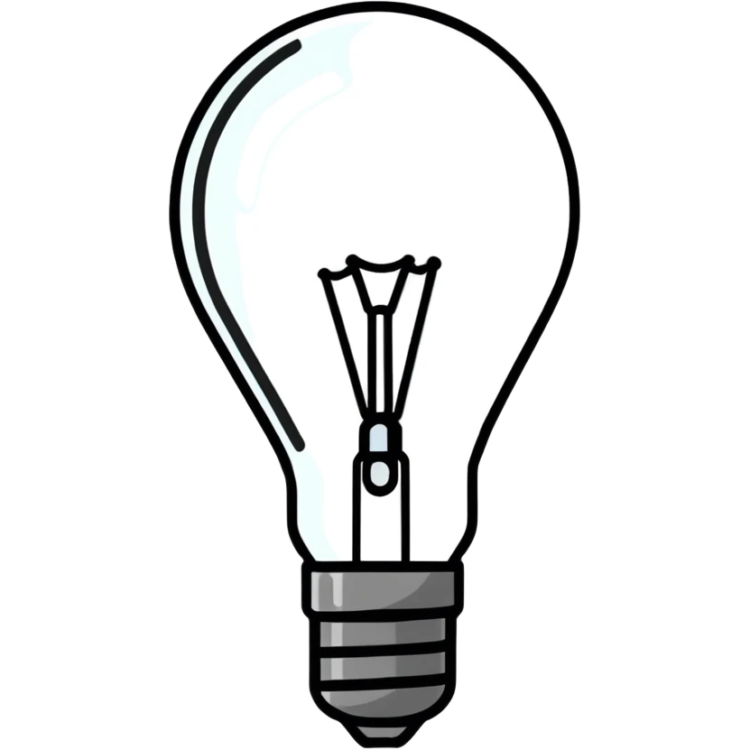 bulb emoji