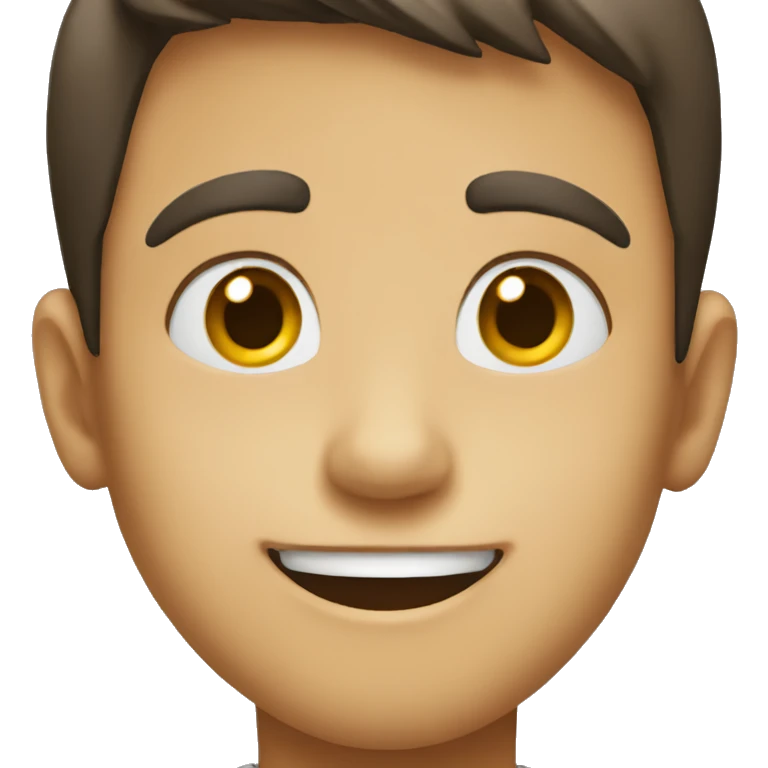 Boy smile  emoji