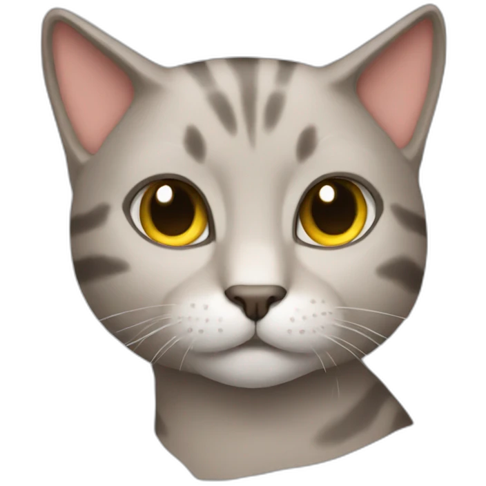 cat naked emoji