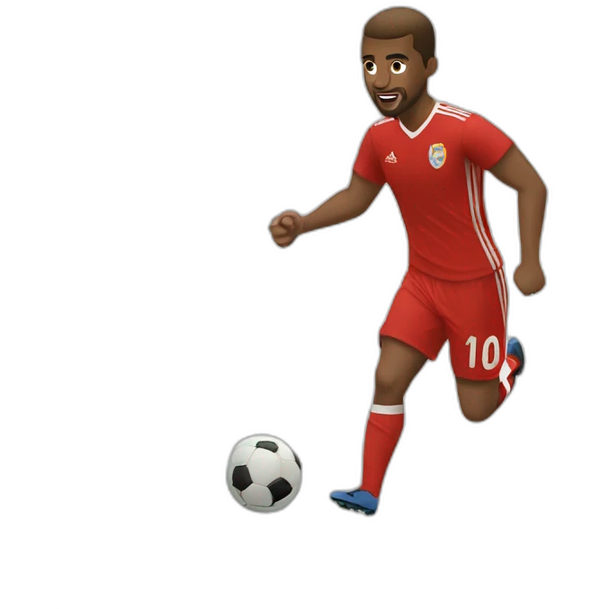 dieu qui fait du foot emoji