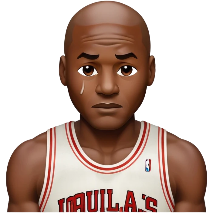 Michael Jordan crying emoji