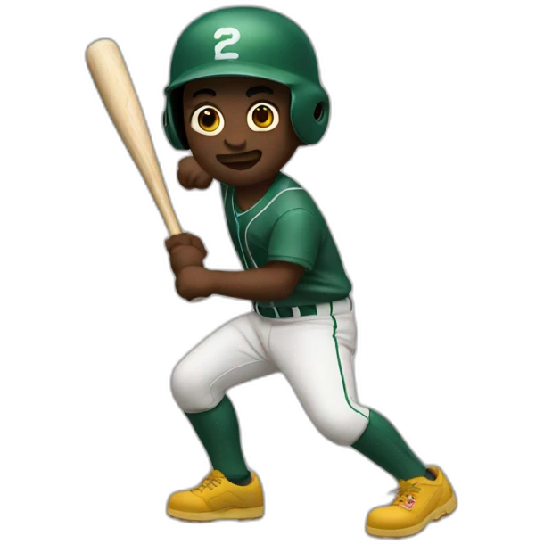 hitting the griddy emoji