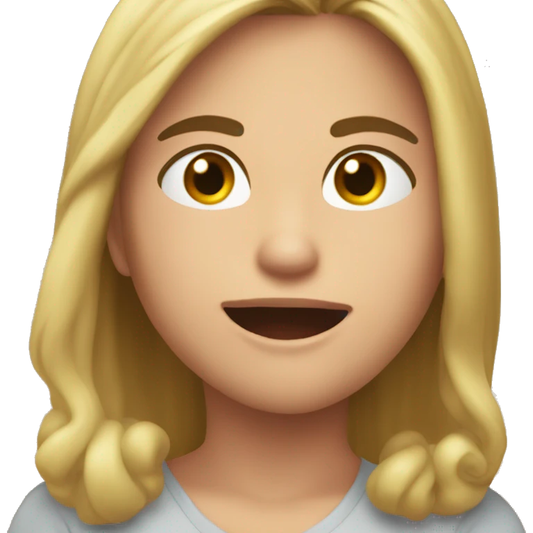 Cara sorprendida llorando emoji