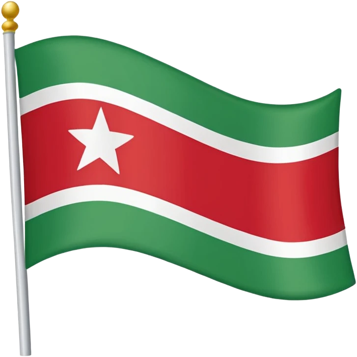 Tschetschenische Flagge  emoji