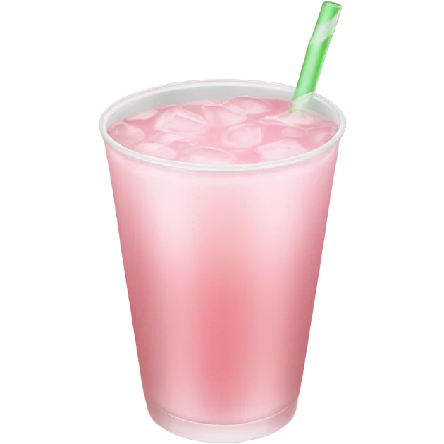 Light pink drink emoji
