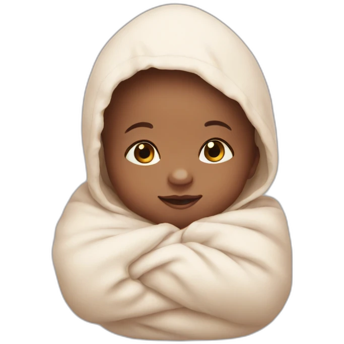 Newborn posing emoji