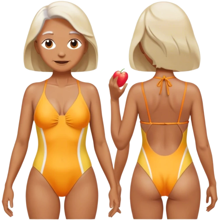 senior in swimsuit emoji