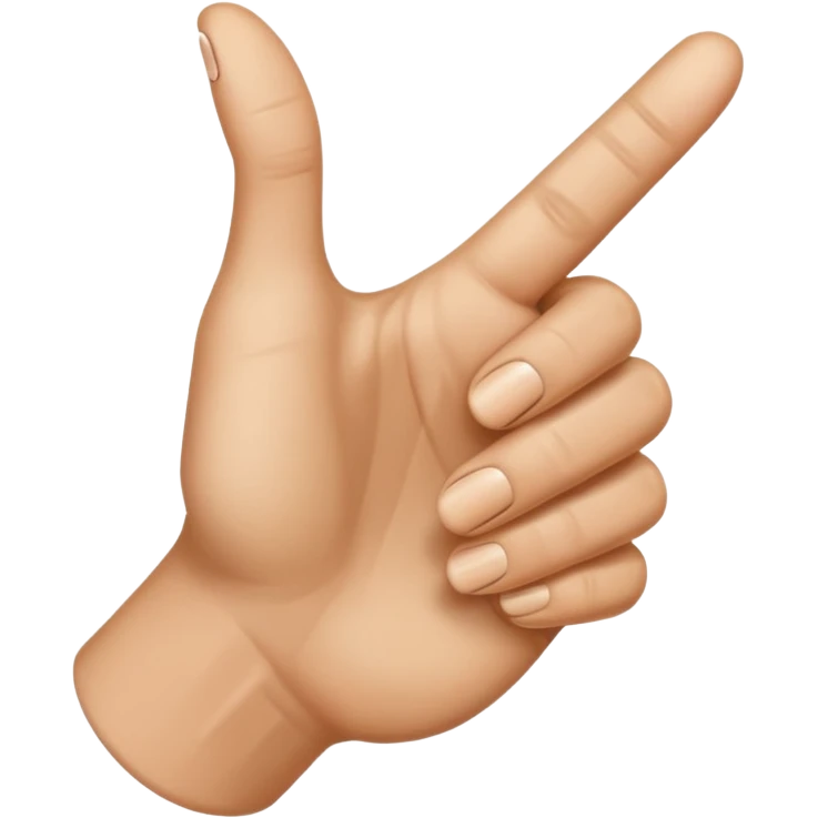 finger pointing at me emoji