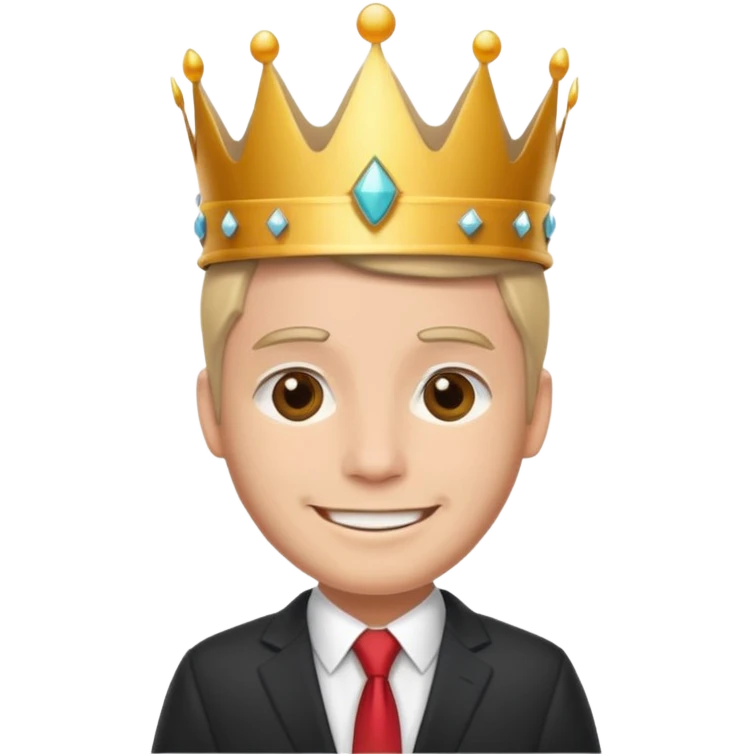 👑👨‍💼 emoji