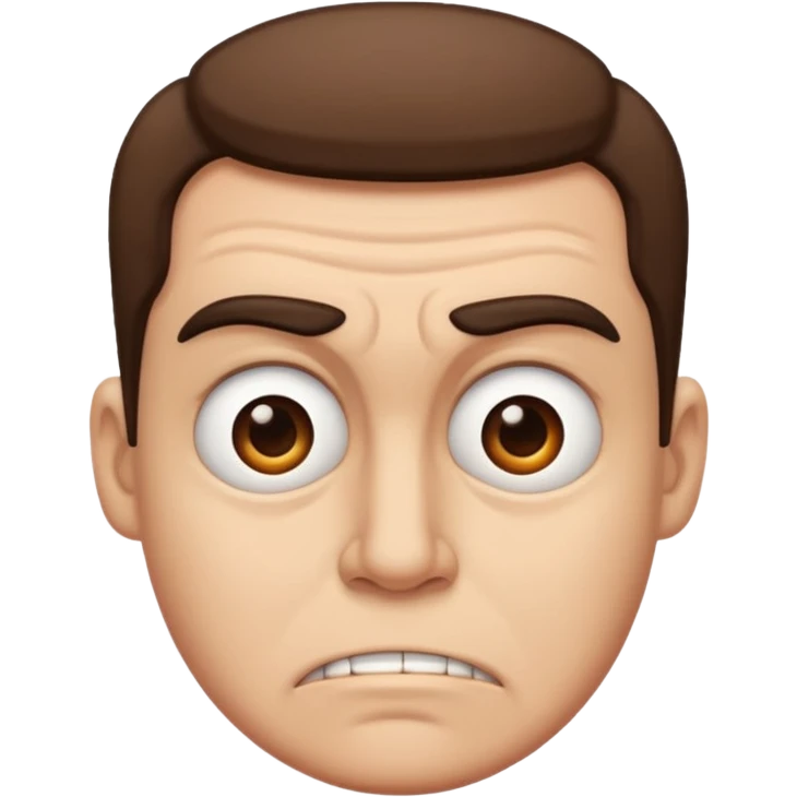 When you look at a person with contempt  emoji