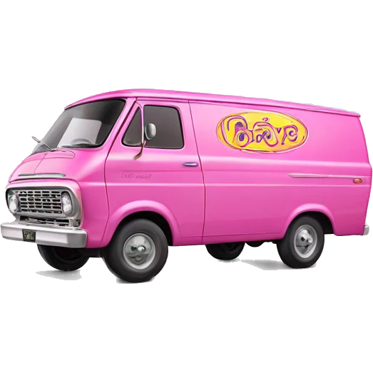 1966 ford van Barbie  emoji