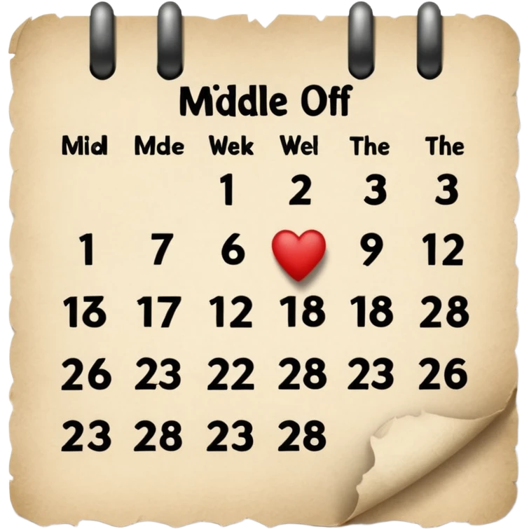 middleof the week emoji