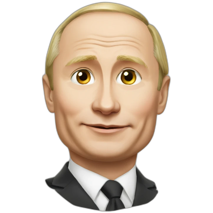 Vladimir Putin in love emoji