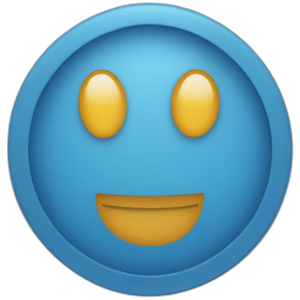 Blue tick verification logo emoji