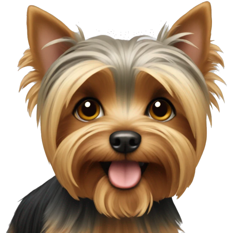 Yorkshire terrier emoji