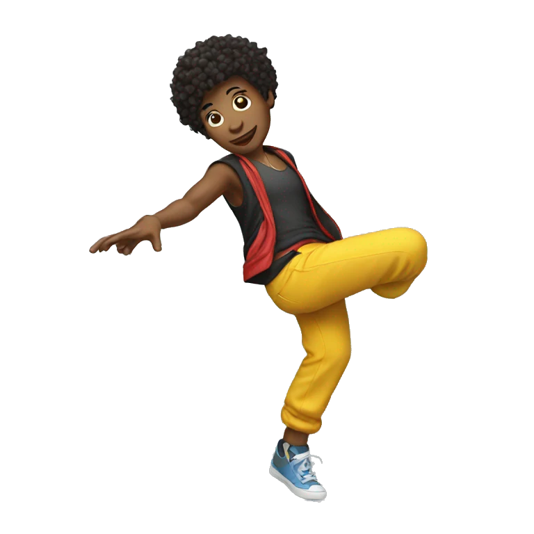 Break dancer emoji