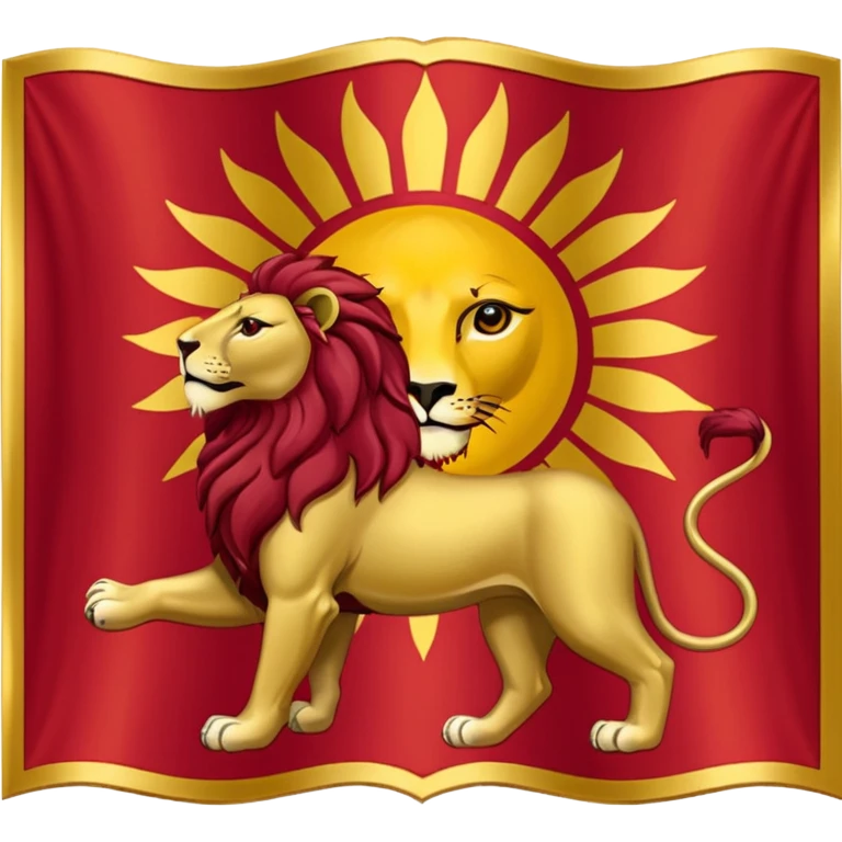 پرچم شیر و خورشید پهلوی emoji