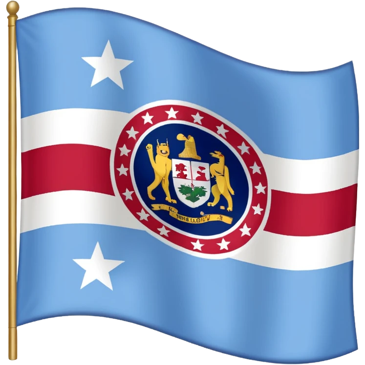 North Carolina state flag emoji