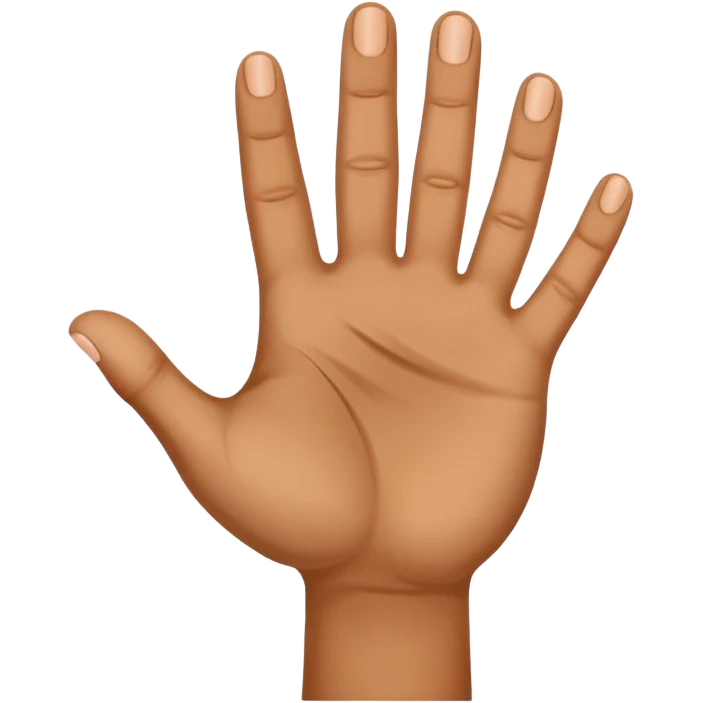haz una mano que sea así 👇🏽 pero al revés emoji