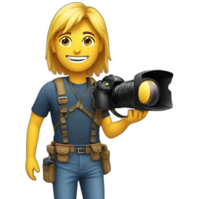 Photographe emoji