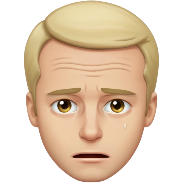 Emanuel macron qui pleure  emoji