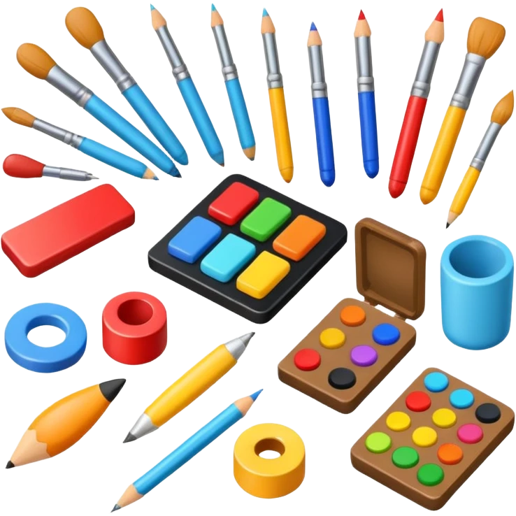 art equipment emoji