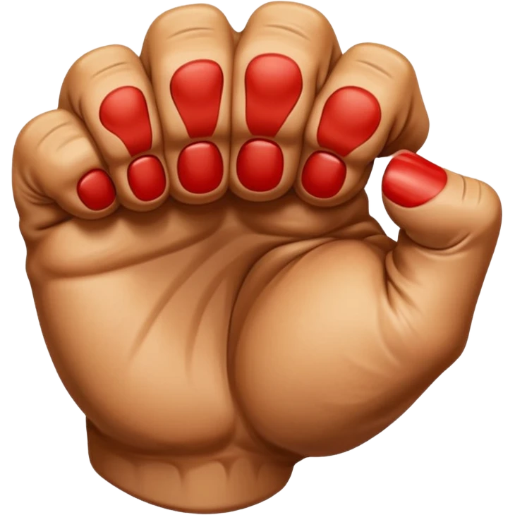 veiny knuckle fist emoji