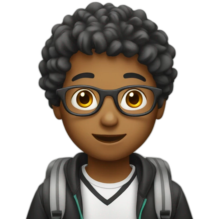 student kid emoji