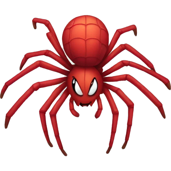 Red spider emoji