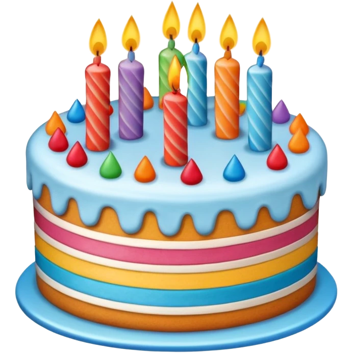 Cake birthday  emoji