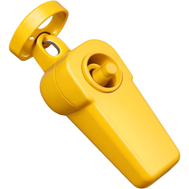 Create a today plastic whistle  emoji