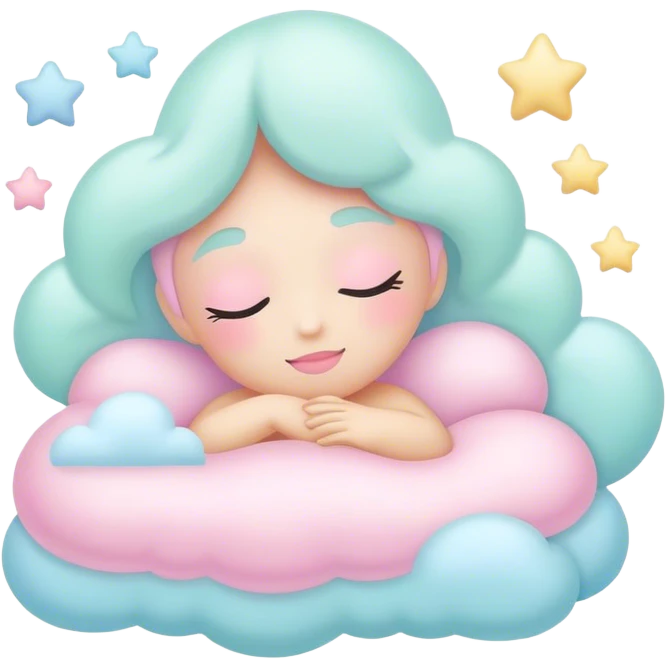 dream pastel color emoji