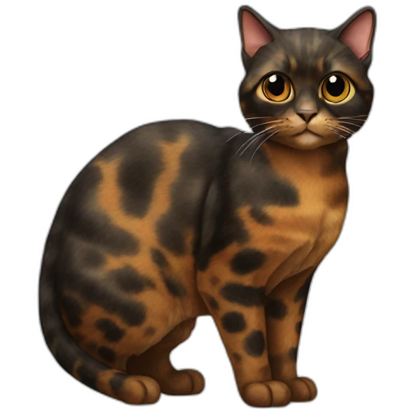 tortoiseshell-cat emoji