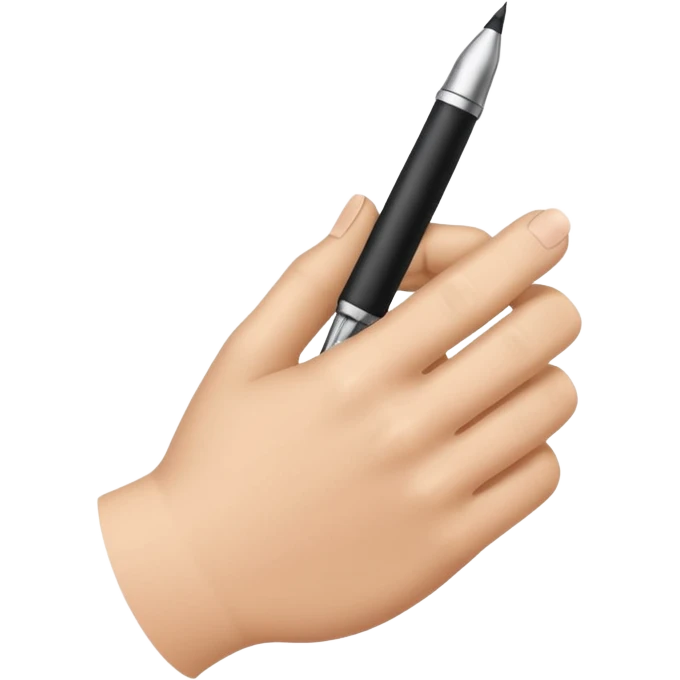 hand write emoji