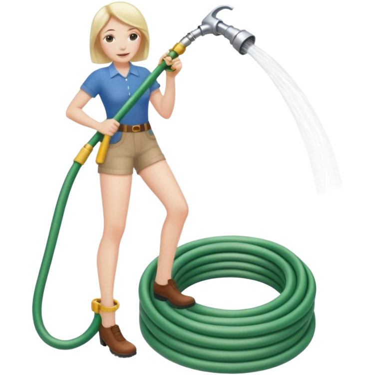Hose,lady leg emoji