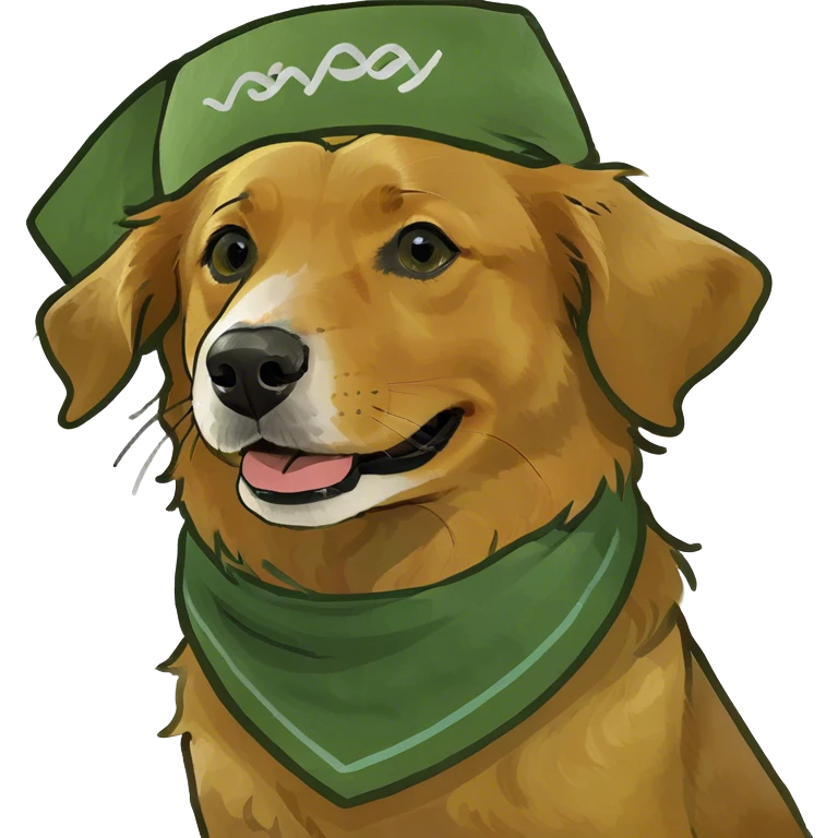 nova scotia duck tolling golden retriever mix emoji