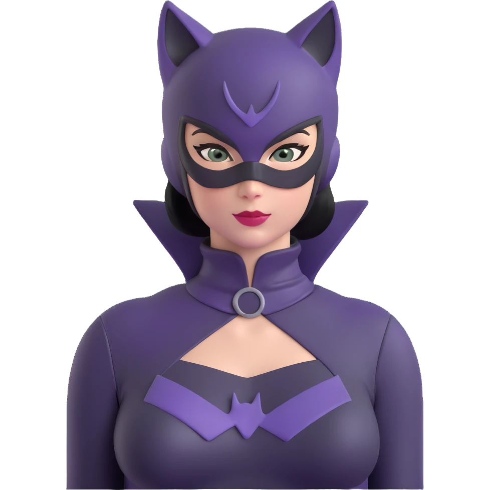 Catwoman from DC comics emoji