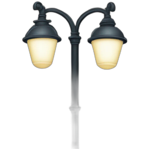 A whole street lamp emoji