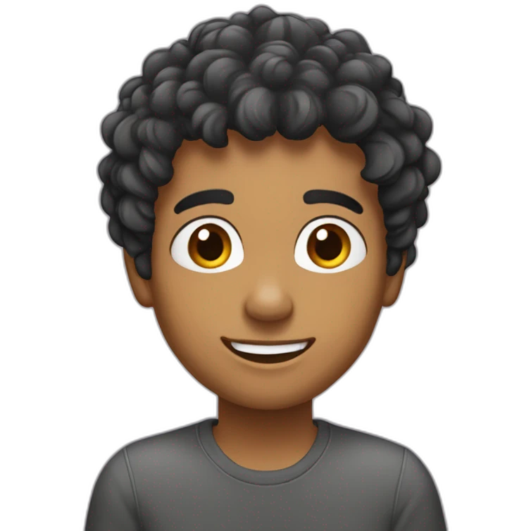 Adolescents au cheveux rasés emoji