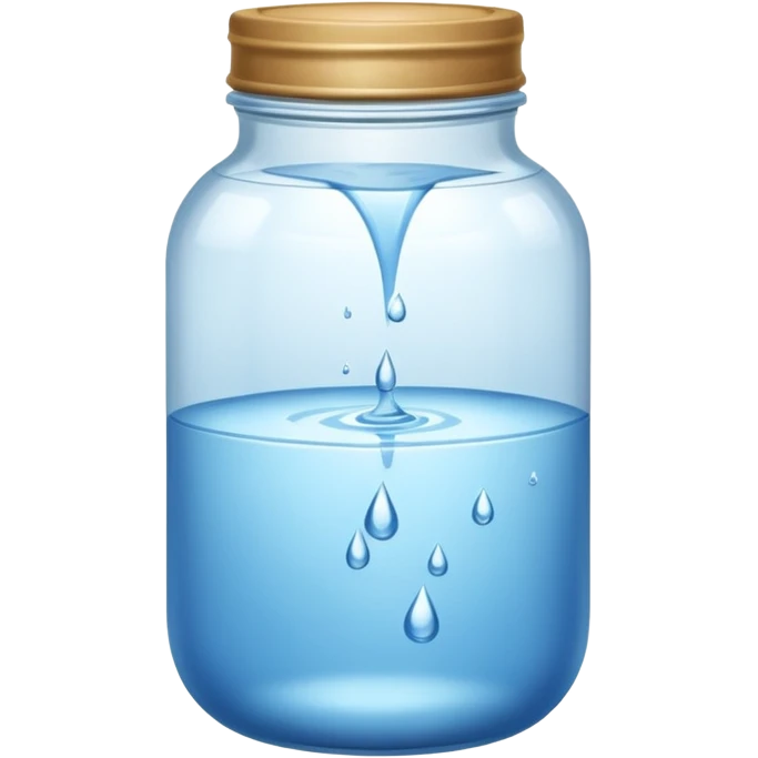 Aquarius (a jar spilling water) emoji