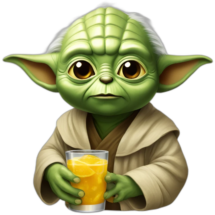 Yoda drink berr emoji
