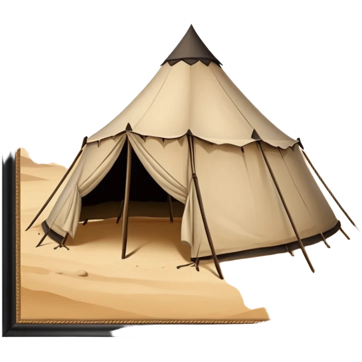 ancient Middle Eastern tent emoji