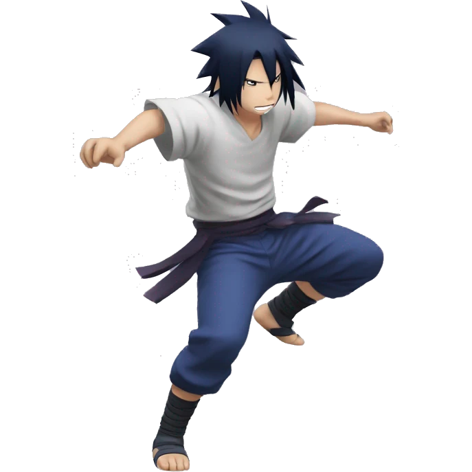 Sasuke uchiha bailando emoji