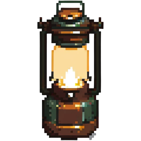 camping lantern emoji